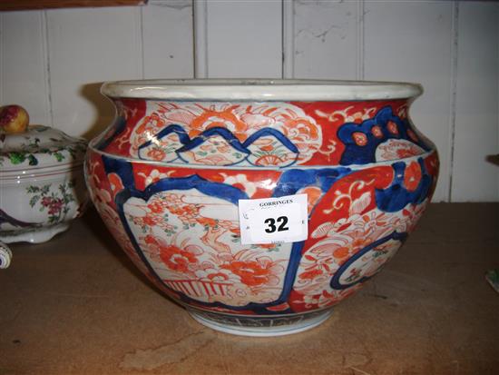 Japanese Imari jardiniere(-)